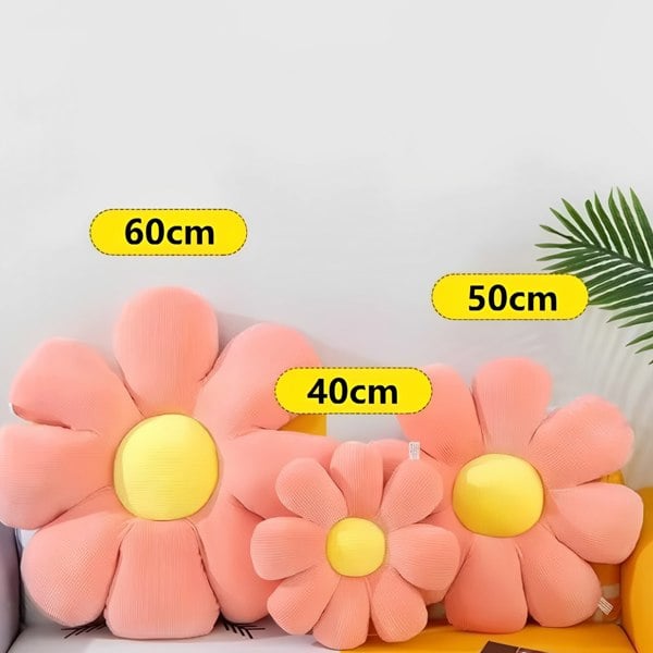 Anyhouz Anypillow Daisy Flower Throw Pillow Soft Plush Cushion