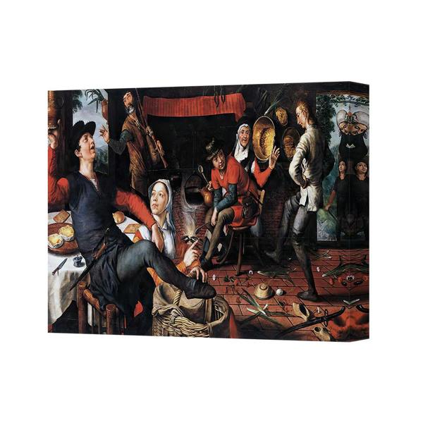 Benjamin Tate Design Historical Tavern Scene Canvas Wall Art Print 2075