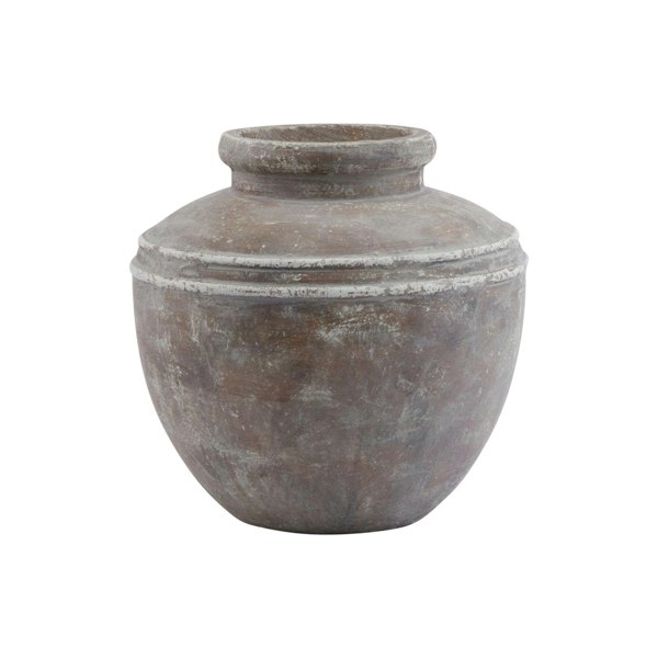 Hill Interiors Siena Ceramic Water Pot - Brown