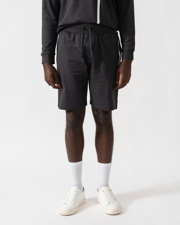 BOSS Orange Mens Authentic Loungewear Shorts 50545560 - Dark Grey 021