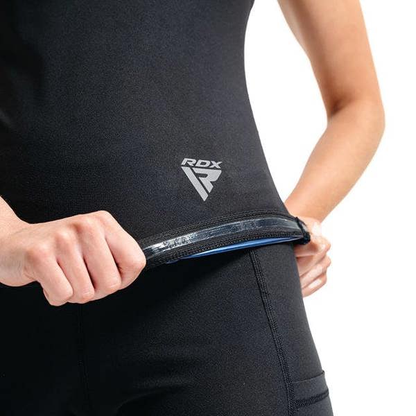 RDX Sports SWEAT VEST WOMEN'S W1 BLACK