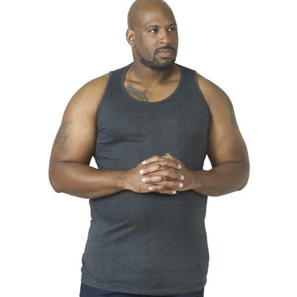 Duke Mens D555 Fabio Tank Top - Red