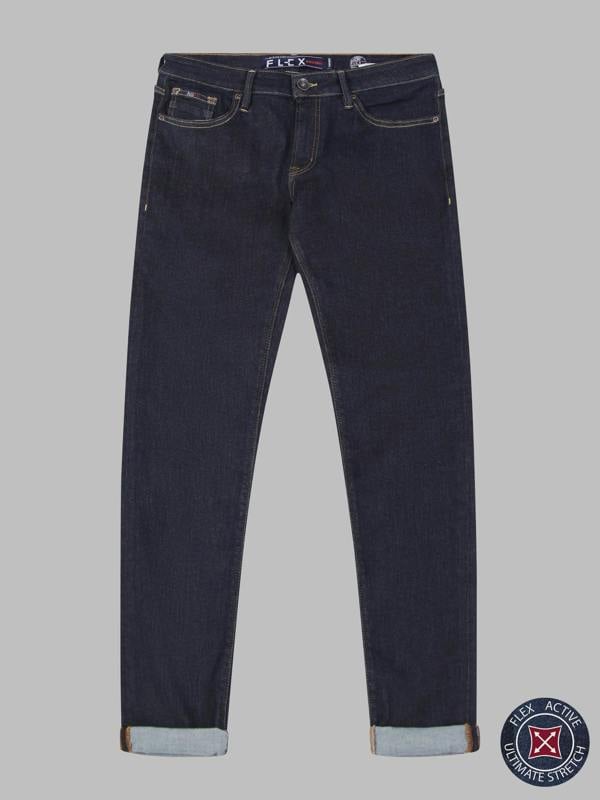 Mish Mash Flex Active Stretch Tapered Jean - Natural Blue