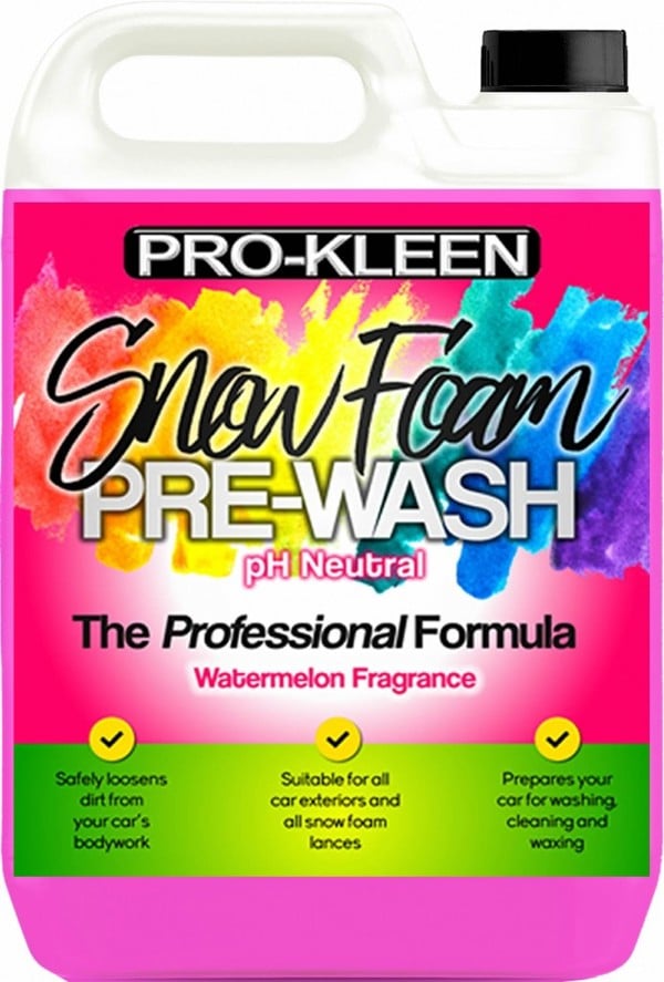 ProKleen Pro-Kleen pH Neutral Snow Foam Pre-Wash 5L (Watermelon)