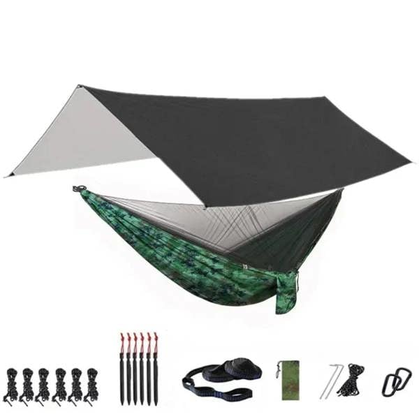 OLPRO Portable Hammock with Canopy & Bug Net