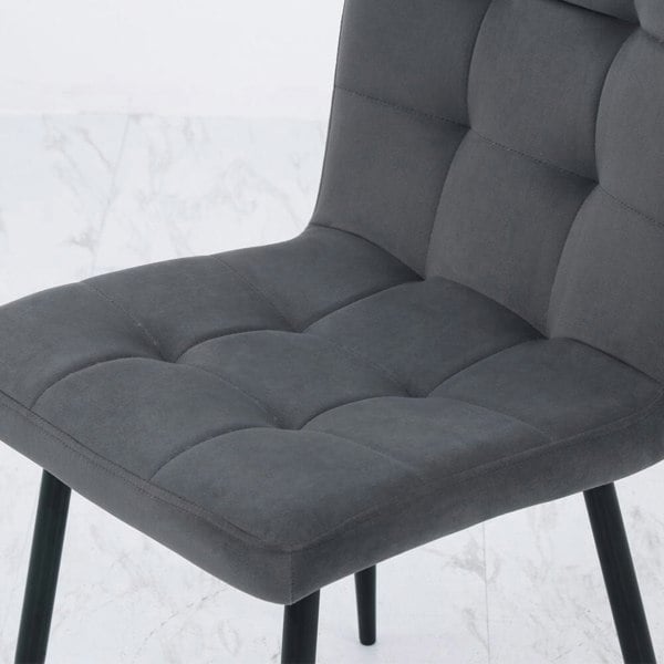 44cm Wide Retro Velvet Accent Desk Chair Dining Desk Chairs Dining Chairs Living and Home