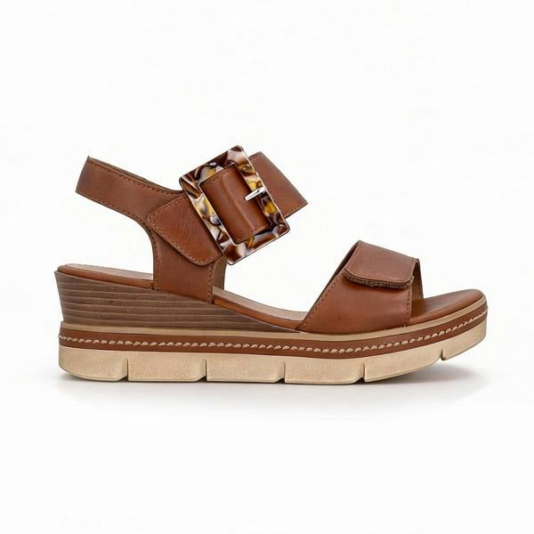 Remonte Remonte JERILYN Womens Wedge Sandals Tan