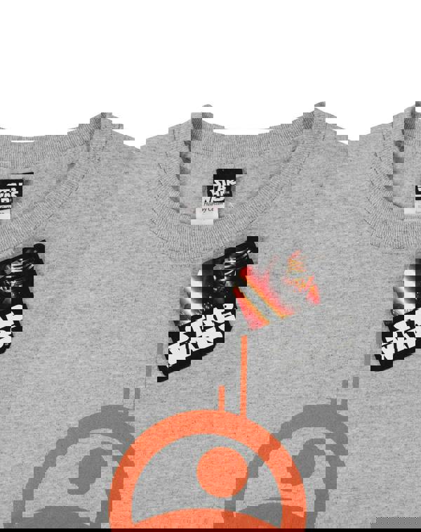 Star Wars Mens Grey Bb-8 Short Sleeved T-Shirt