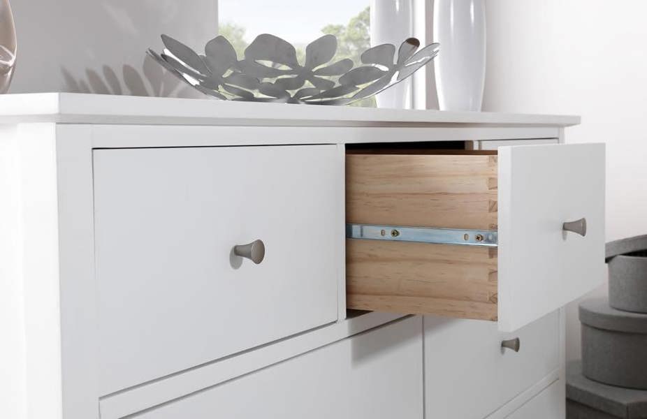 Statement Furniture Edward Hopper Large 3 Over 4 Chest of Drawers Assembled Wide Chest