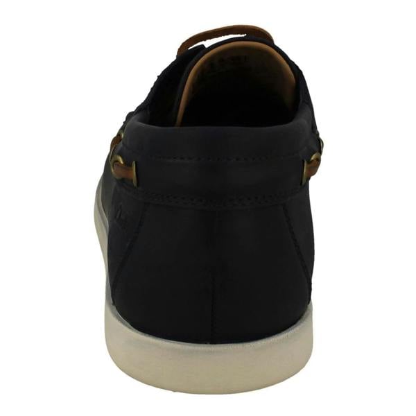 Clarks Mens Clarks Unstructured Lace Up Deck Shoes Ferius Coast