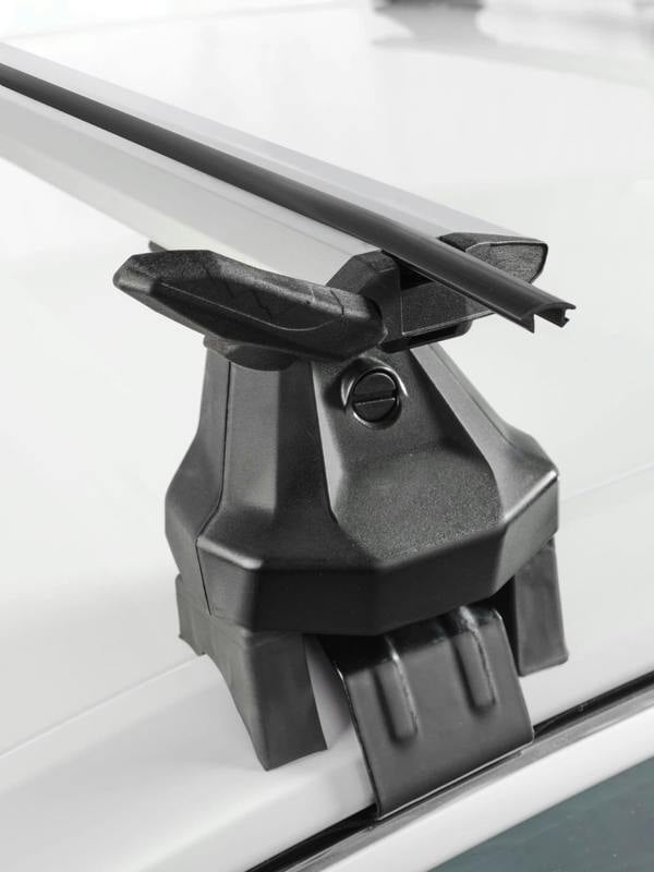 Green Valley Aerodynamic Roof Rack Wing Bars Silver, Fits Vauxhall Corsa F 2019+ onwards