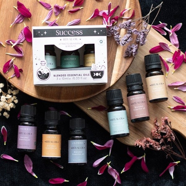 Serano Set of 3 Success Ritual Blended Essential Oils