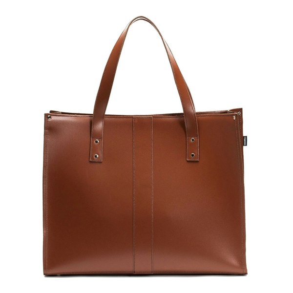 Zatchels Handmade Leather Shopper - Chestnut