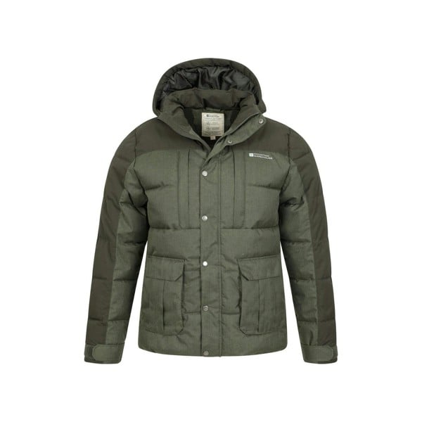 Mountain Warehouse Mens Shock Padded Jacket - Khaki Green