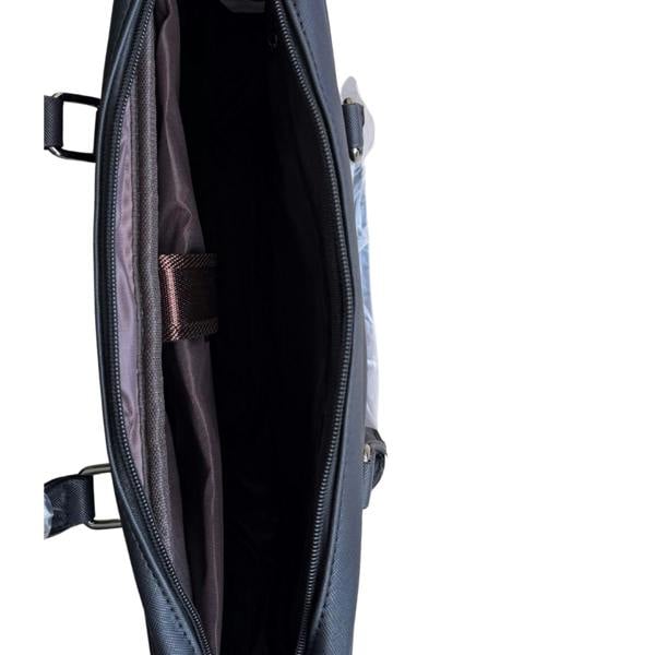 Lorenz Saffiano Grain Eagle Laptop Work Bag