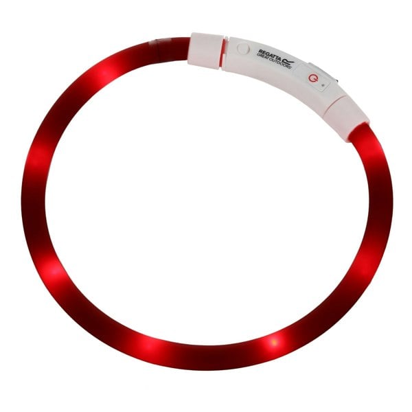 Regatta LED Dog Collar - Red