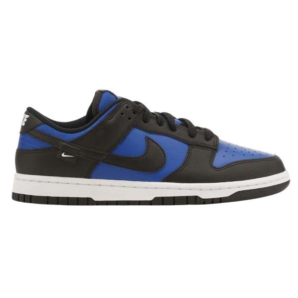 Nike Mens Dunk Retro Leather Trainers - Dark Blue - 