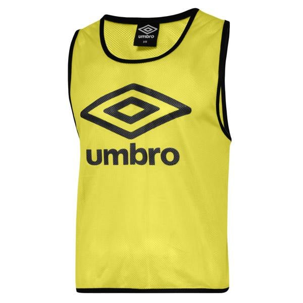 Umbro Childrens/Kids Training Bib - Yellow/Black - 