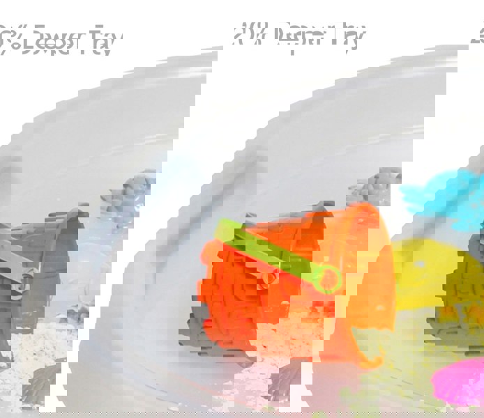 Kub Hexacle 90cm Tuff Tray Only - 6 Colour Options