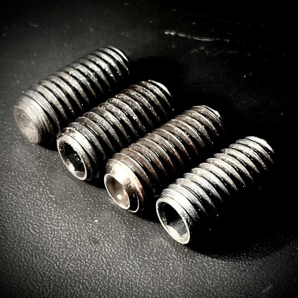Fixaball UNC 1/2" Grub Socket Set Screw Cup End High Tensile 14.9