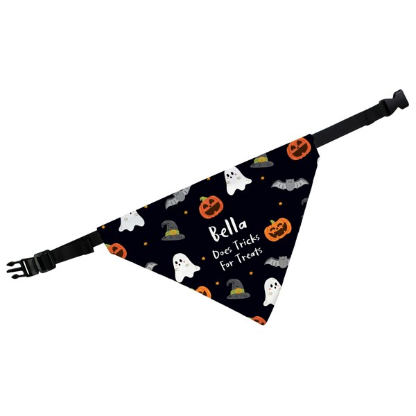 Personalised Memento Company Personalised Halloween Dog Bandana