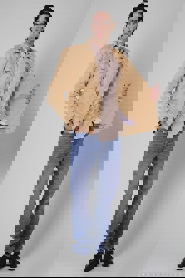 ENORSIA Mens Premium Cotton Twill Oversized Shirt