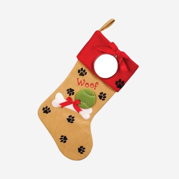 Diletto Gifts DIY Personalised Dog Christmas Stocking