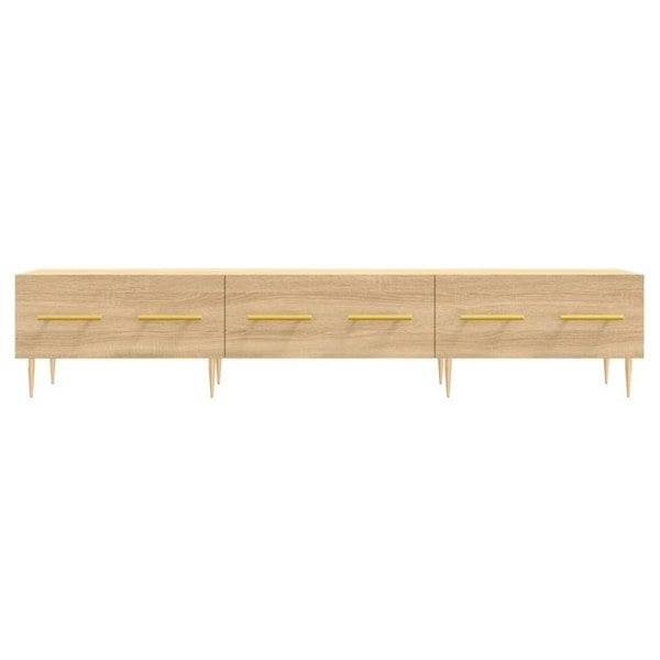 Berkfield TV Cabinet Sonoma Oak 150x36x30 cm Engineered Wood