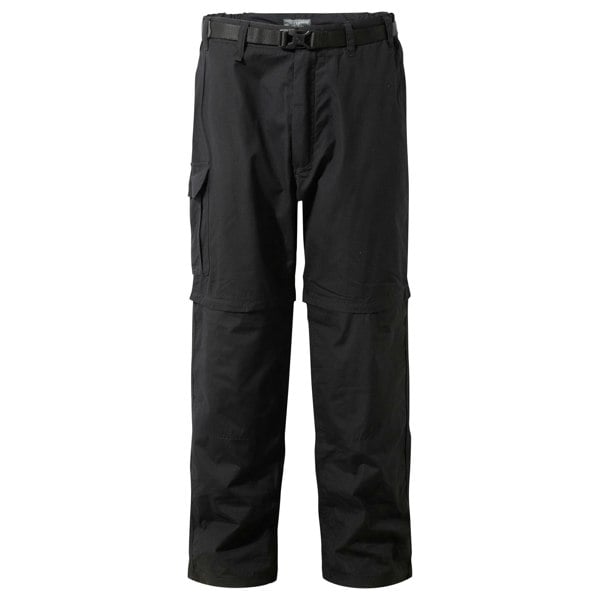 Craghoppers Men's Kiwi Convertible Trousers - Black