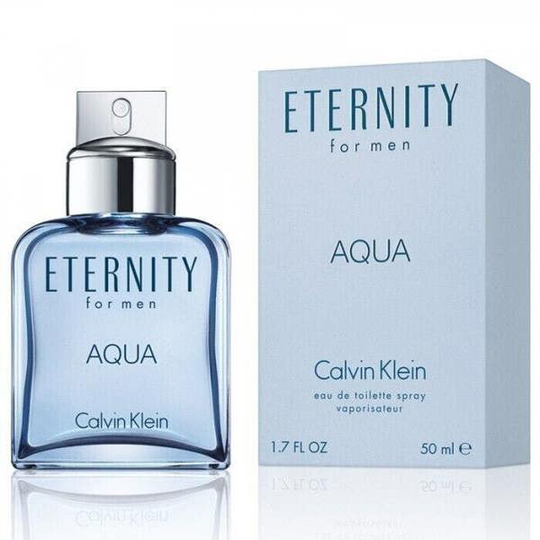 Calvin Klein Eternity Aqua For Men 50ml Eau De Toilette EDT Spray For Him
