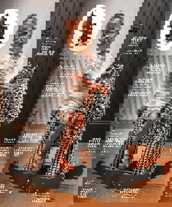 Little Bird Told Me Dazzle & Jet Rocking Horse