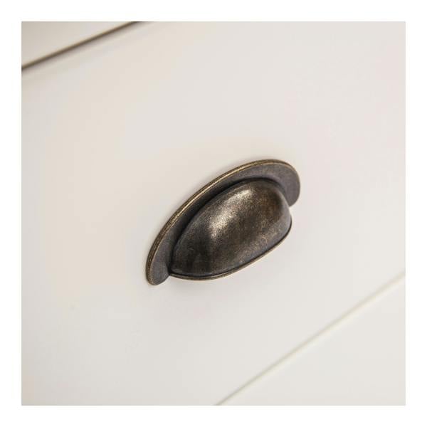 Cabinet Bits Cosenza 2 Drawer Bedside Table