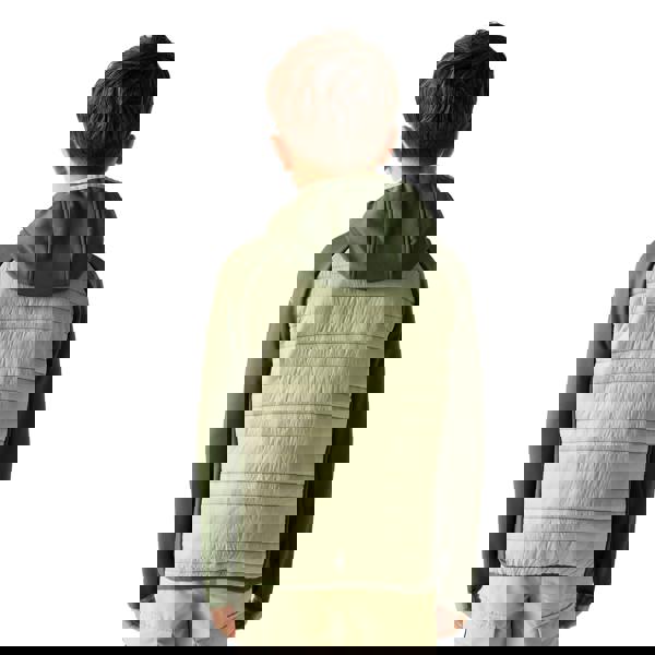 Regatta Childrens/Kids Andreson Hybrid Padded Jacket - Dark Khaki/Light Sage - 