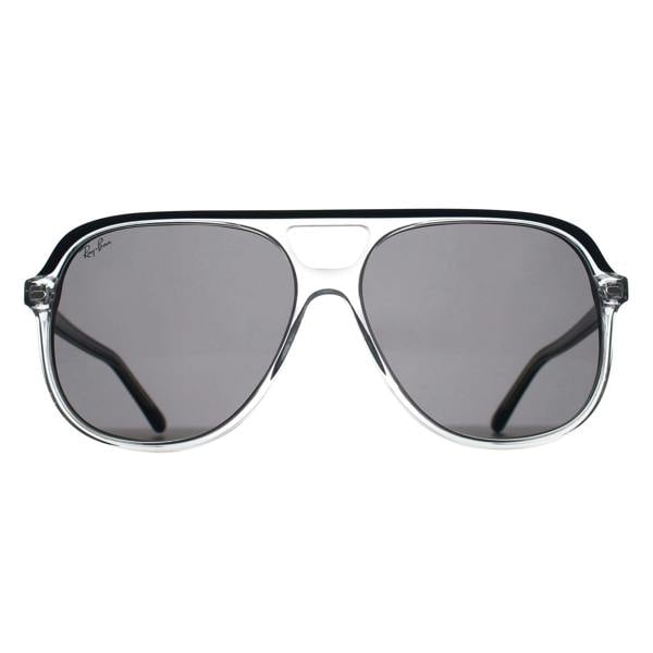 Ray-Ban Sunglasses Bill RB2198 1341B1 Blue on Transparent Dark Grey