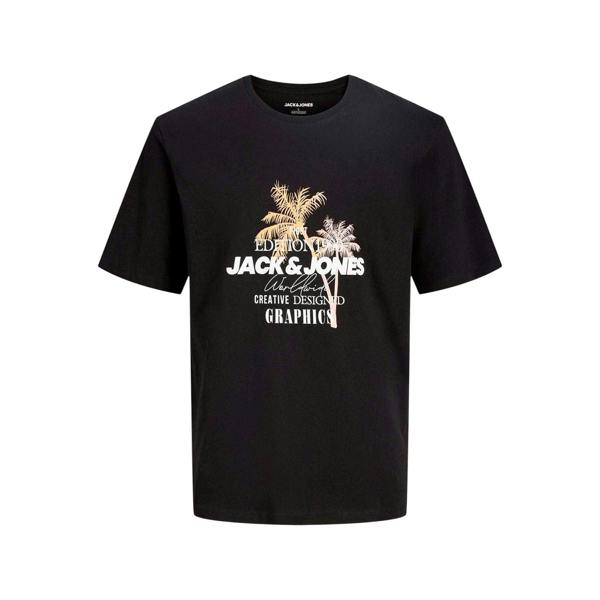 Jack And Jones Childrens/Kids T-Shirt (Pack of 2) - Black/White - 