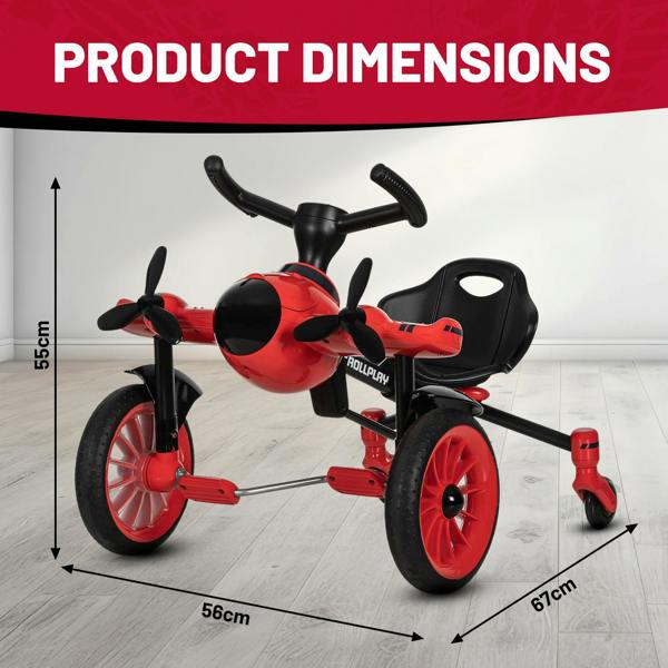 Rollplay Flex Pedal Drifter - Red