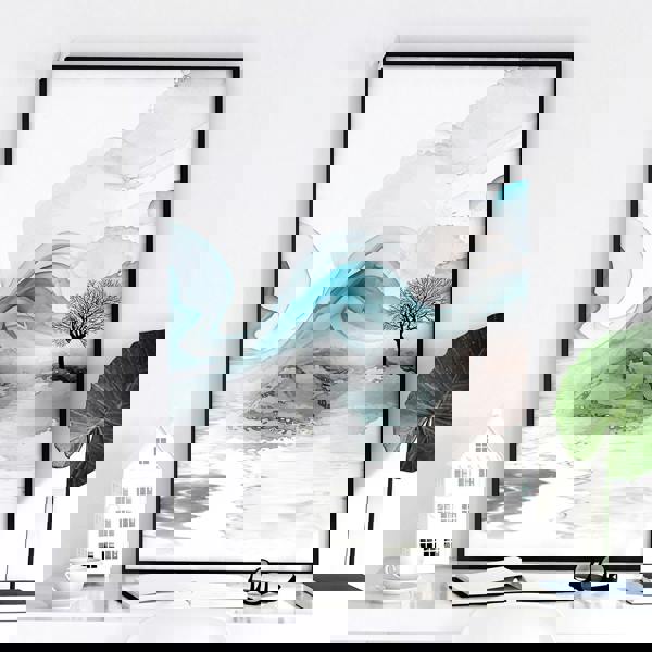 Zen wall art | set of 3 Japanese wall art