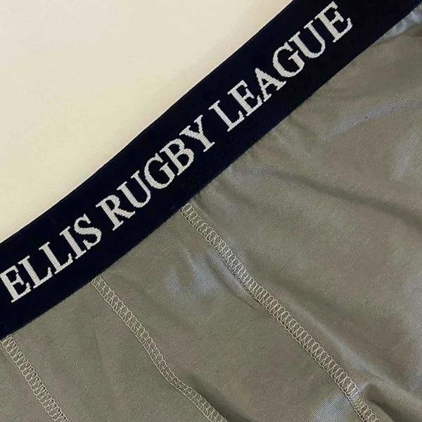 Ellis-Rugby-League-Trunks-Boxer-Grey-Tackle-Pants-Waistband