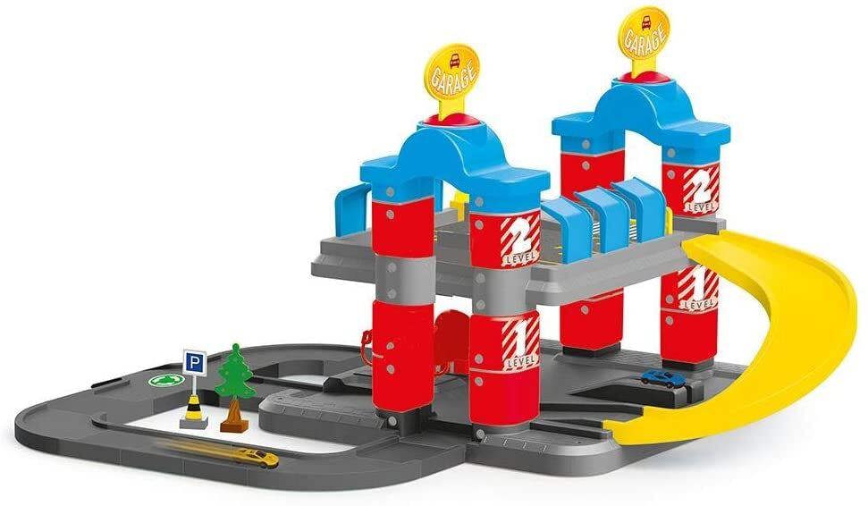 IMPERFECT Dolu Kids 2 Level Toy Garage