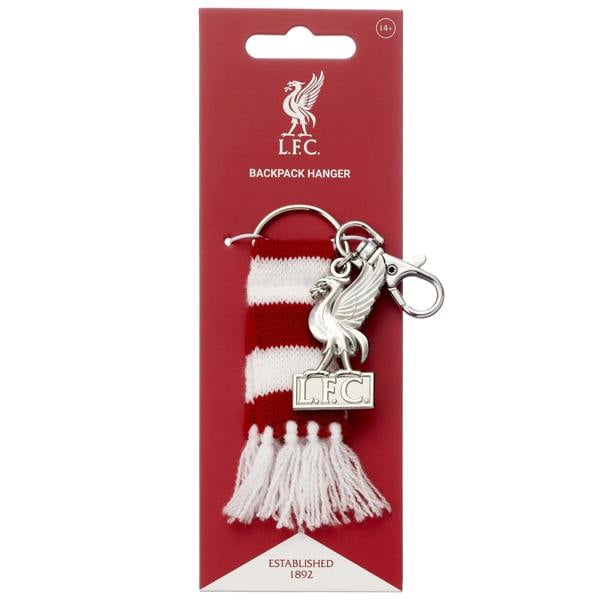 The Carat Shop Liverpool Football Club Red Scarf Liver bird Backpack Hanger