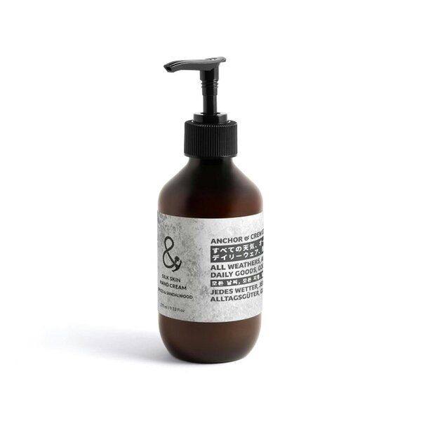 Anchor & Crew Spices & Sandalwood Natural Silk Skin Hand Cream (270ml)