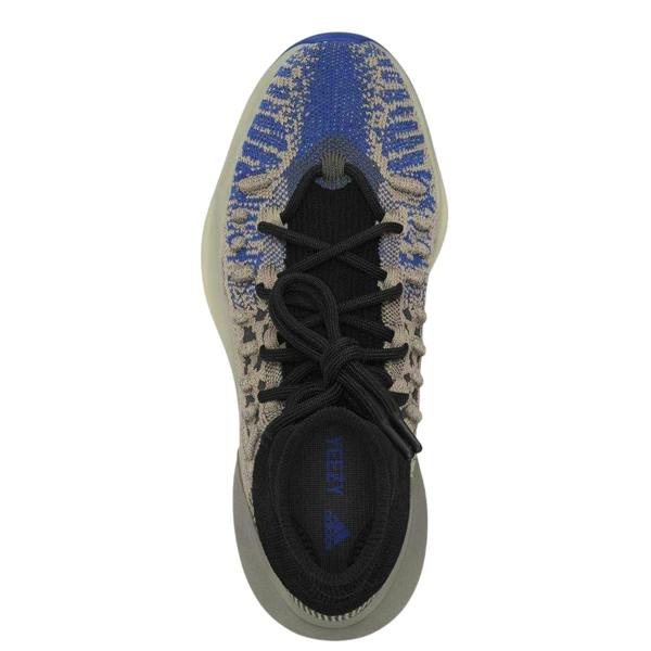 Yeezy Mens Yeezy Knitted High-top High Top Trainers - Slate/Azure - 