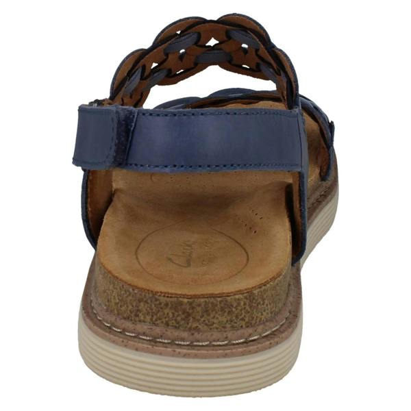 Clarks Ladies Clarks Woven Sandals Arwell Glide