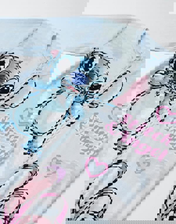 Disney Girls Blue Stitch Onesie