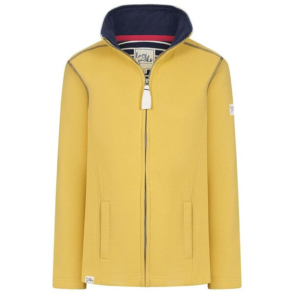 Lazy Jacks LJ33 - Ladies Full Zip Sweatshirt - Lemon