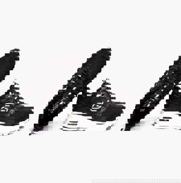 Skechers 149947/BKW SKECH-AIR COURT - COOL AVENUE Womens Casual Black/White