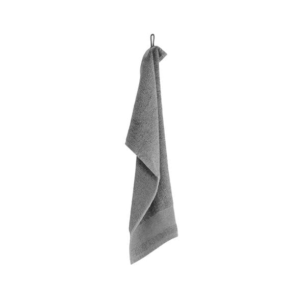 MidOcean Island 30 Cotton Guest Towel - Stone Grey - 