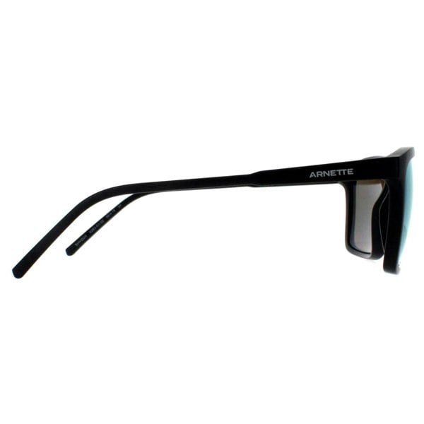 Arnette Sunglasses AN4283 Shyguy 01/22 Matte Black Dark Grey Mirror Water Polarized