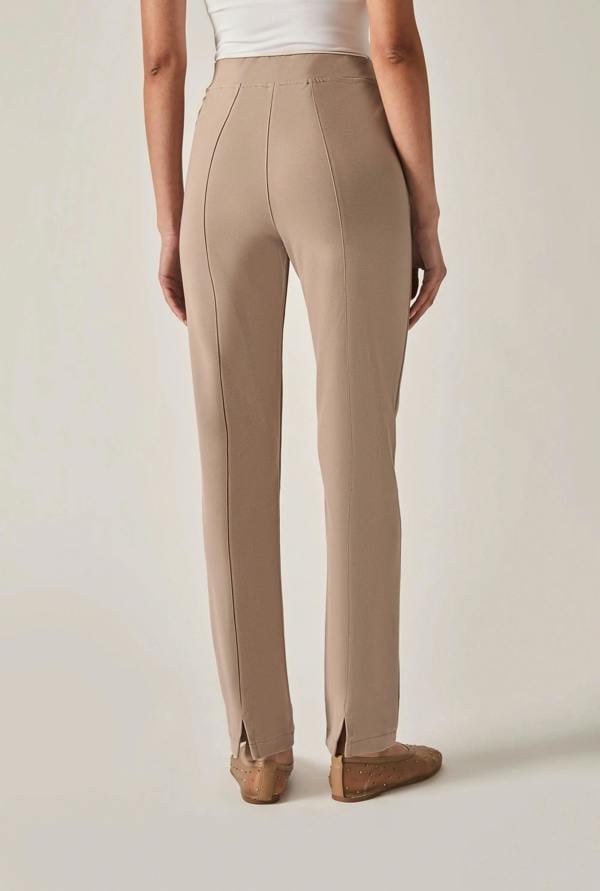 James Lakeland Cigarette Trousers Taupe