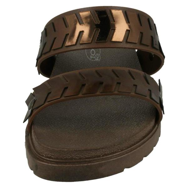 Spot On Ladies Spot On Slip On Mules